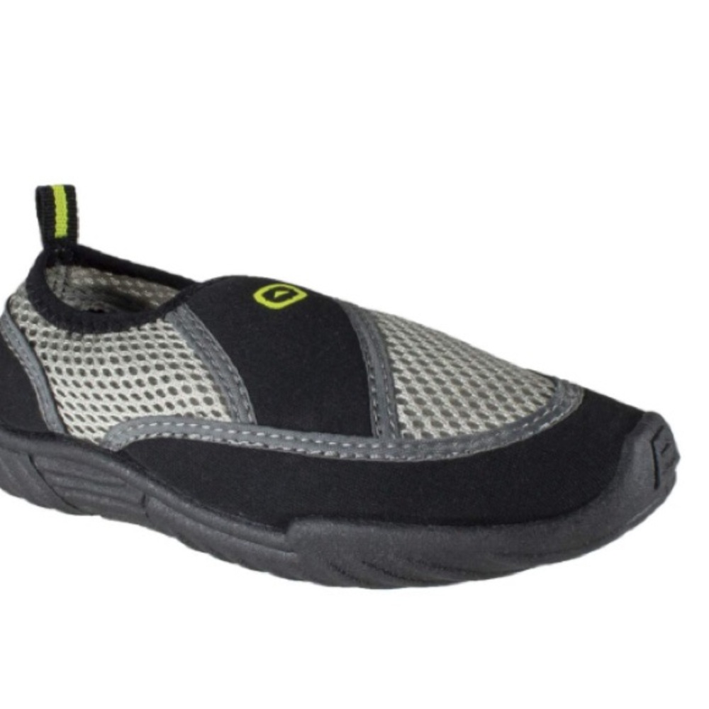 🌞 Sale 3 for $15 Outbound Youth Slip-on Water Shoes, Grey/Black, Sizes 1